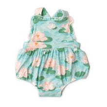 Load image into Gallery viewer, Lily Pads/Blue Ruffle Bubble
