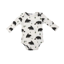 Load image into Gallery viewer, Black Bears L/S Bodysuit