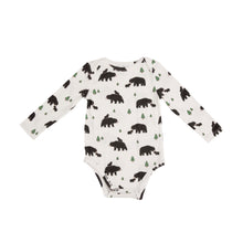 Load image into Gallery viewer, Bears Lap Shoulder Bodysuit - White