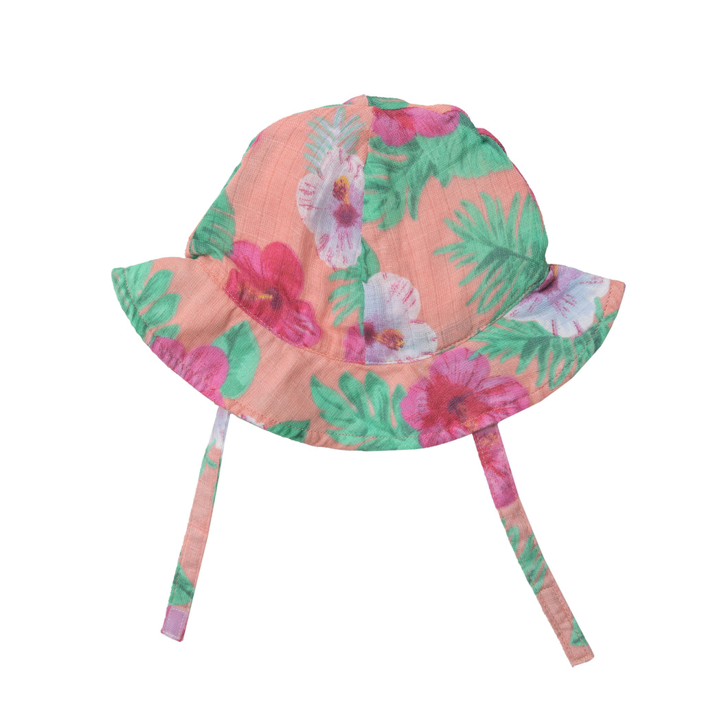 Hibiscus/Pink Sunhat