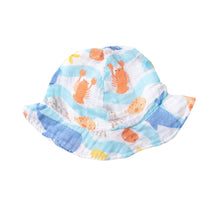 Load image into Gallery viewer, Wavey Sea Creatures/Multi Sunhat