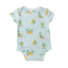 Load image into Gallery viewer, Beach Avocados/ Wan Blue S/S Uni  Bodysuit