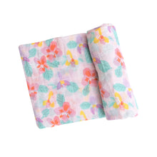 Load image into Gallery viewer, Orchid/ Pink Swaddle Blanket
