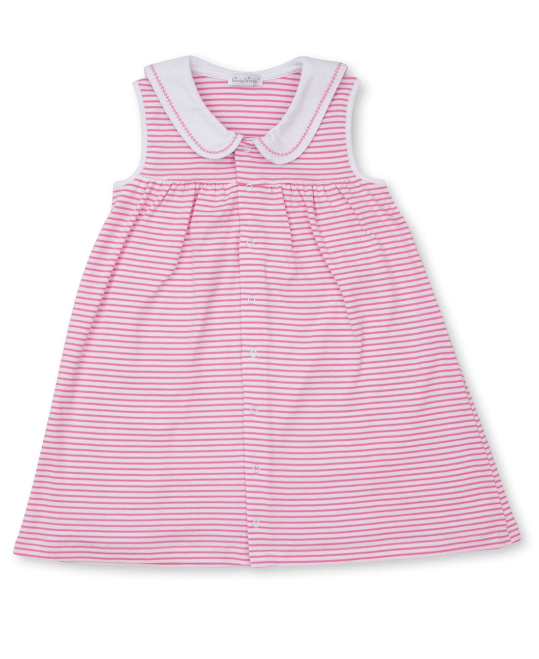 Breaching Whales Dress STR - Fuchsia