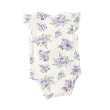Load image into Gallery viewer, Lily Of The Valley/ White Bodysuit