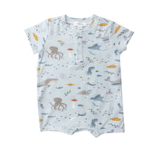 Load image into Gallery viewer, Deep Blue Explorer/Blue Henley  Shortall
