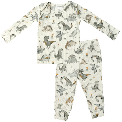 Crayon Dinos Lounge Wear Set - Green