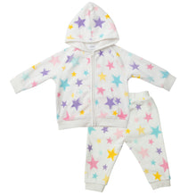 Load image into Gallery viewer, Dimensional Star Velour Jogging Suit - Multi