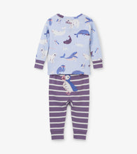 Load image into Gallery viewer, Polar Critters Organic Cotton Baby Pajama Set