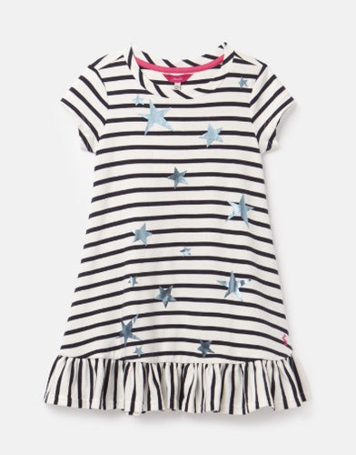 Allie Luxe SS Peplum Dress