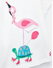 Load image into Gallery viewer, Maggie Applique Top - White