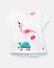 Load image into Gallery viewer, Maggie Applique Top - White