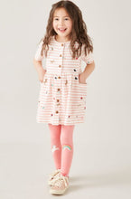 Load image into Gallery viewer, Liddie Button Through Smock Dress - Pink Stripe Icon