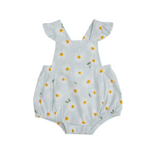 Daisy Corduroy Sunsuit - Grey