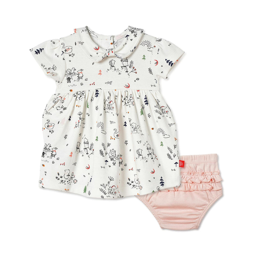 A Friend In Me Organic Cotton Magnetic Dress & Diaper Cover