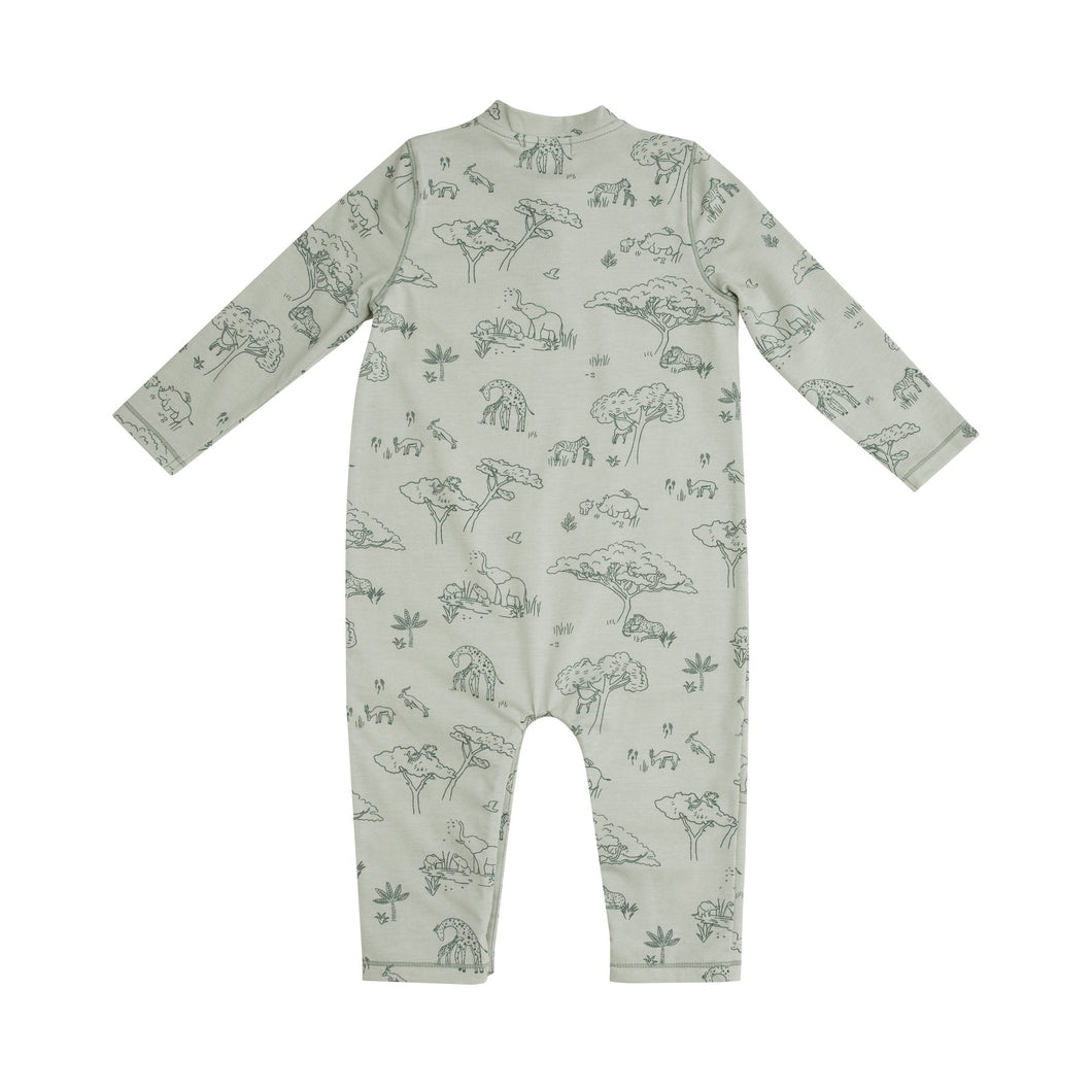 Safari Family Romper Green