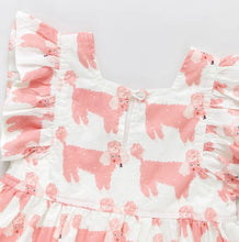 Load image into Gallery viewer, Girls Elsie Dress - Poodle Party