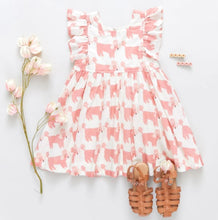 Load image into Gallery viewer, Girls Elsie Dress - Poodle Party