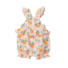 Load image into Gallery viewer, Orange Blossom/ Pink Shortie Sunsuit
