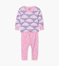 Load image into Gallery viewer, Cheerful Clouds Organic Cotton Baby Pajama