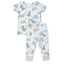 Load image into Gallery viewer, Dino Blue S/S Loungewear Set