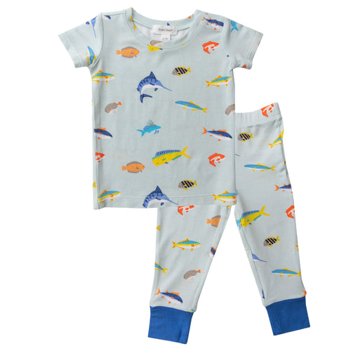 Tropical Fish Boy/Blue S/S Loungewear  Set