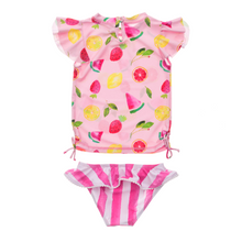 Load image into Gallery viewer, Fruit Fiesta SS Ruffle Set