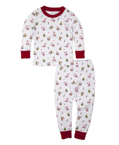 Here Comes Santa Claus Pajama Set Snug PRT - Multi