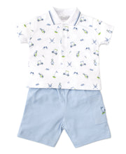 Load image into Gallery viewer, Double Bogey Bermuda Set MIX  - Light Blue
