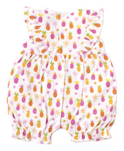 Load image into Gallery viewer, Prismatic Pineapples Short Playsuit PRT - Fuchsia