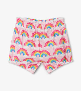 Magical Rainbows Baby Shorts - Candy Pink