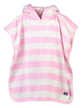 Load image into Gallery viewer, Hooded Towel Pink Stripe