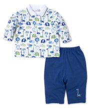 Load image into Gallery viewer, Jazzy Jungle Pant Set Mix - Blue