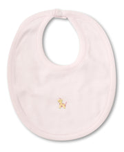 Load image into Gallery viewer, SCE Jungle Fun Bib w/ Hand EMB STR - Pink