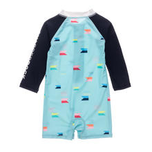 Load image into Gallery viewer, Maritime Fliers Ls Sunsuit