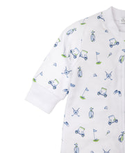 Load image into Gallery viewer, Double Bogey Footie w/ Zip PRT - Light Blue