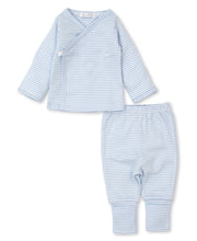 Load image into Gallery viewer, Classic Rib Pant Set STR - Light Blue