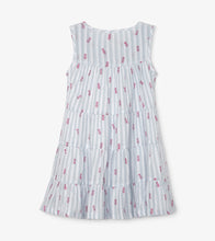 Load image into Gallery viewer, Party Pineapples Tiered Dress - Corydalls Blue