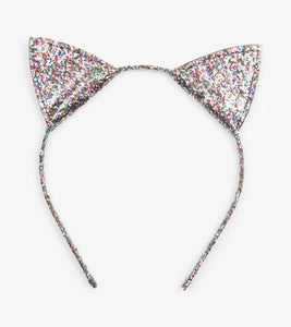 Glitter Kitty Ears Headband