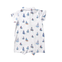 Load image into Gallery viewer, Nautical Boats Polo Shortie