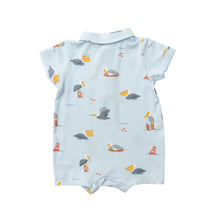 Load image into Gallery viewer, Pelicans/Blue Polo Shortie