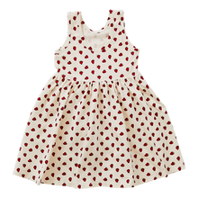 Load image into Gallery viewer, Organic Steph Dress - Mini Strawberries