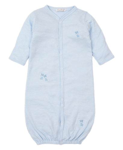 Giraffe Giggles Conv Gown STR - Light Blue