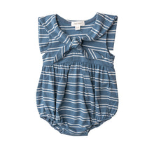 Load image into Gallery viewer, Seashore Stripe/Blue Sailor Bubble