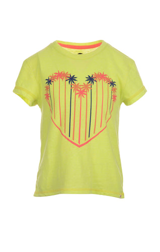 Circle tee - Lemon Fizz