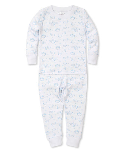 Twilight Twinkles Pajama Set Snug PRT - Light Blue