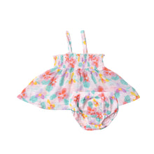 Load image into Gallery viewer, Orchid/ Pink Smocked Top &amp; Bloomer