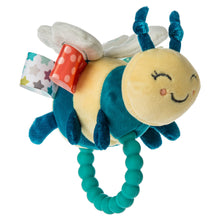 Load image into Gallery viewer, Taggies Fuzzy Buzzy Bee Teether Rattle