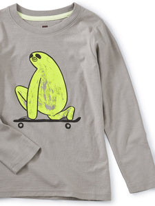 Later Skater Sloth Graphic Tee