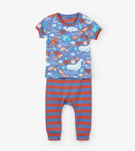 Load image into Gallery viewer, Ocean Friends Organic Cotton Baby Pajama Set
